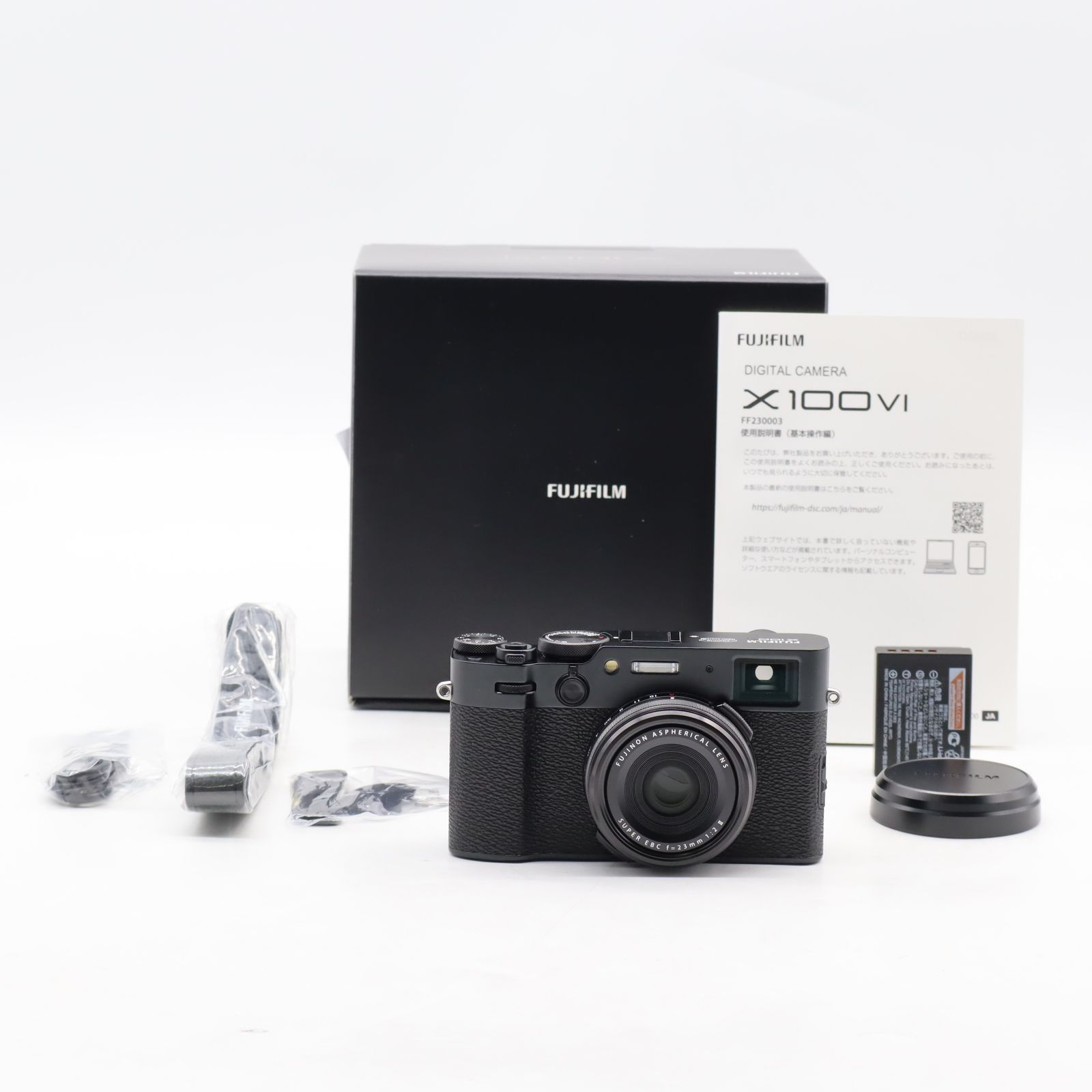 ☆極上品☆FUJIFILM X100VI ブラック ショット数1132回 多言語モデル