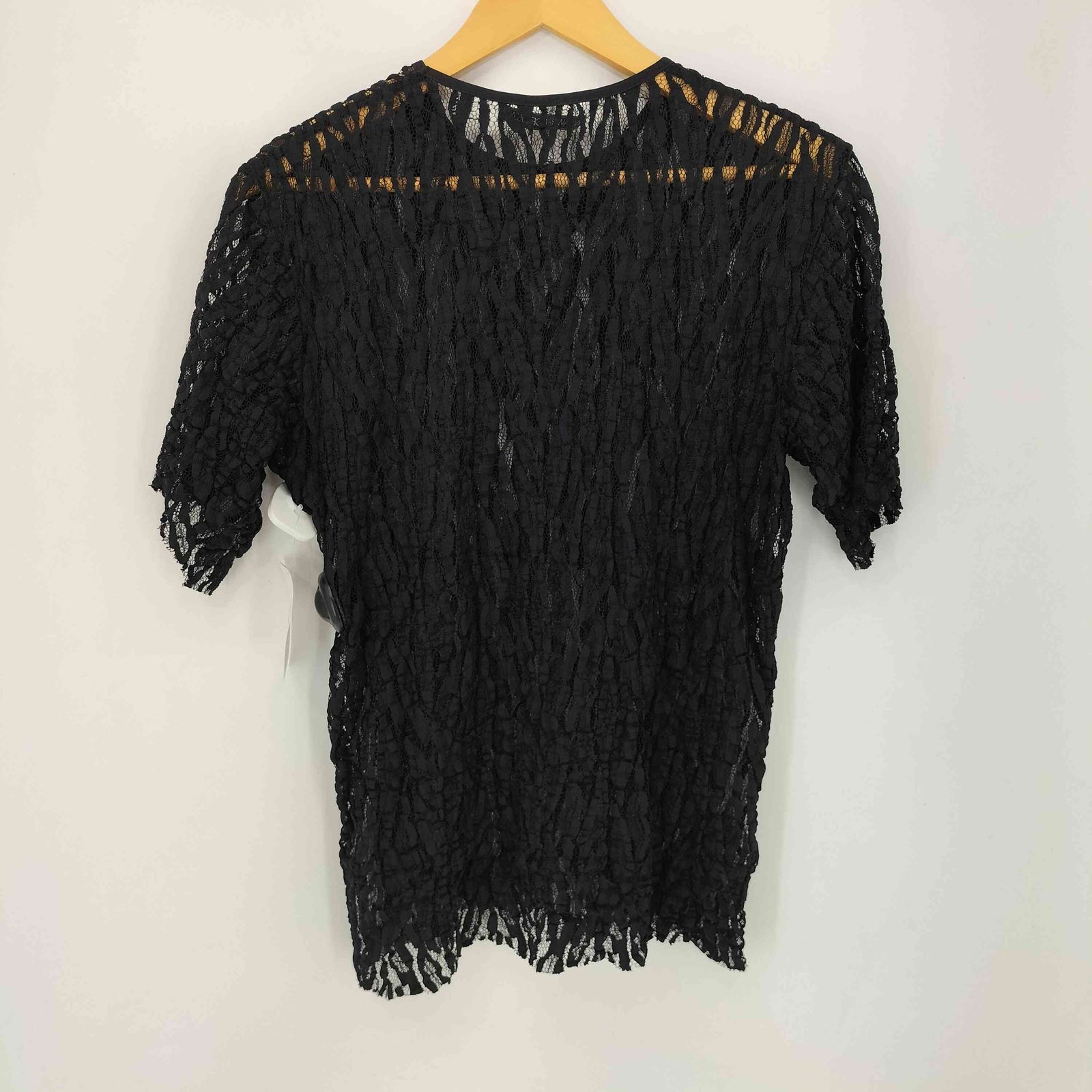 ジョンローレンスサリバン JOHN LAWRENCE SULLIVAN UNEVEN LACE LS TOP メンズ JPN：M 