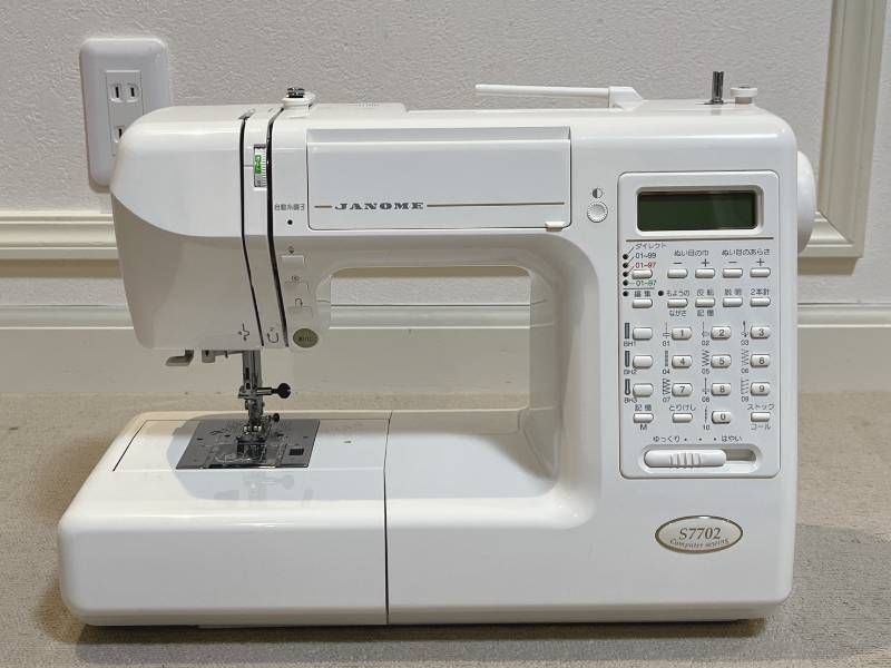 ☆美品☆ ジャノメ JANOME コンピューターミシン S7702 【公式通販】