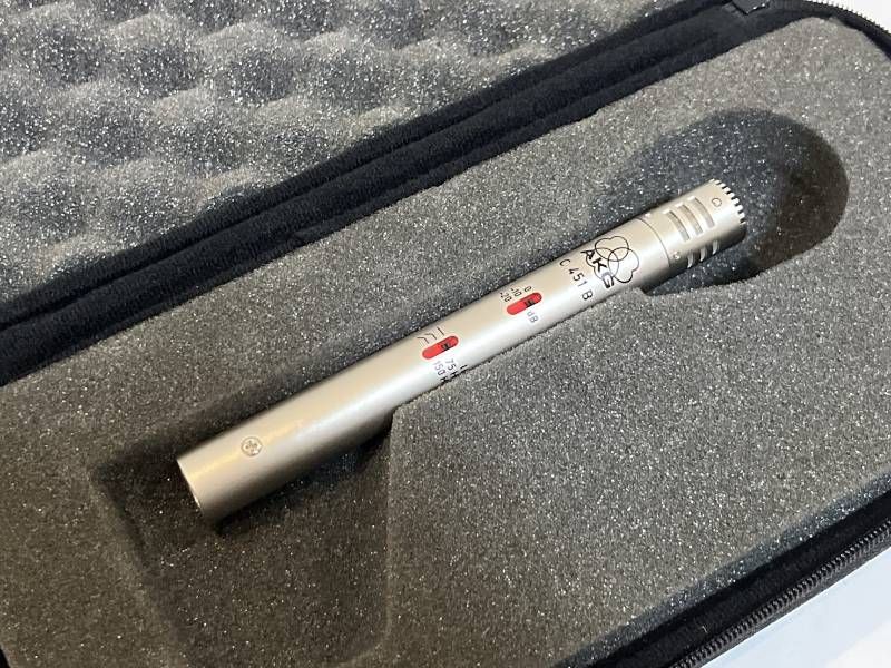 ② AKG C451B コンデンサーマイクロフォン マイク ケース付き - メルカリ