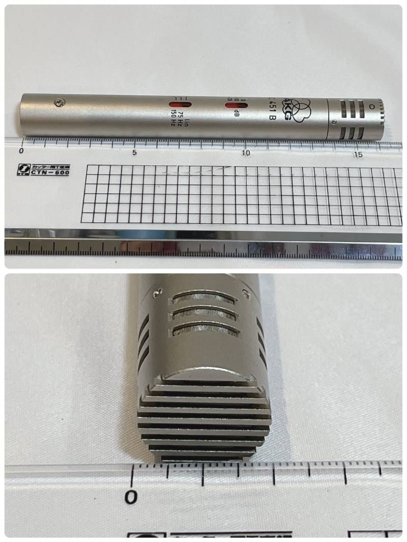 ② AKG C451B コンデンサーマイクロフォン マイク ケース付き - メルカリ