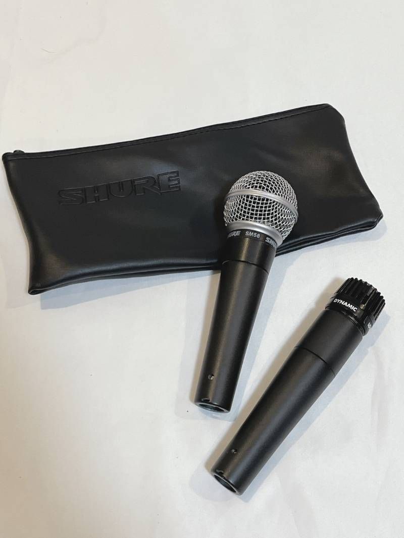 ③ SHURE シュア SM57 SM58 ダイナミックマイク ボーカルマイク セット