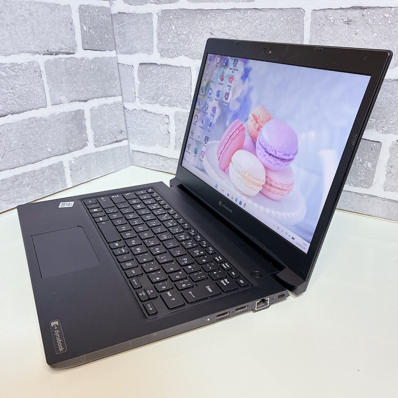 第10世代✨️SSD/Windows11/オフィス/ダイナブックノートパソコン 第10世代東芝ダイナブック オフィス付きノートPC SSD/16GB Win11