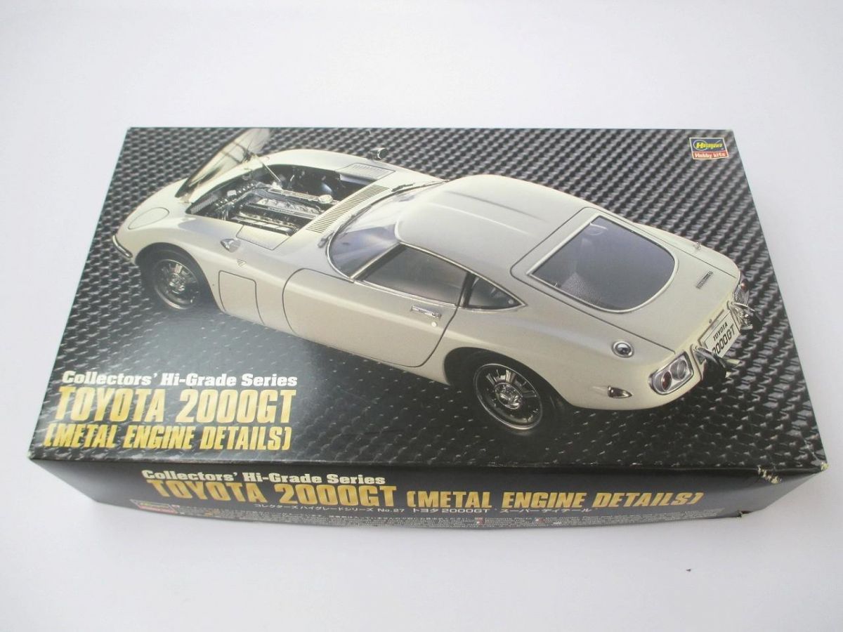 未組立 プラモデル ハセガワ 1|24 トヨタ 2000 GT スーパーディテール