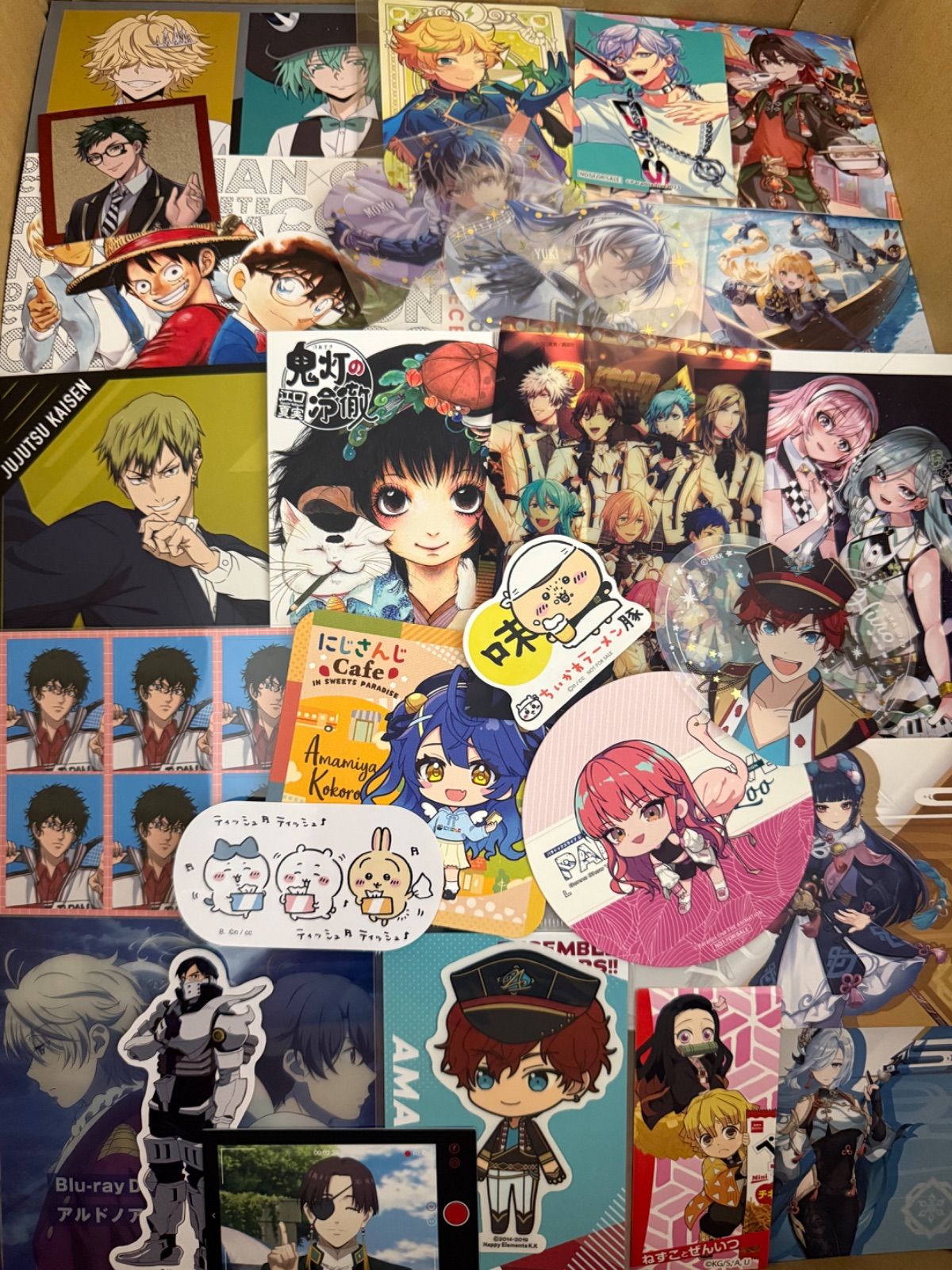 紙類 アニメ ゲーム まとめ売り 大量 コースター ポストカード