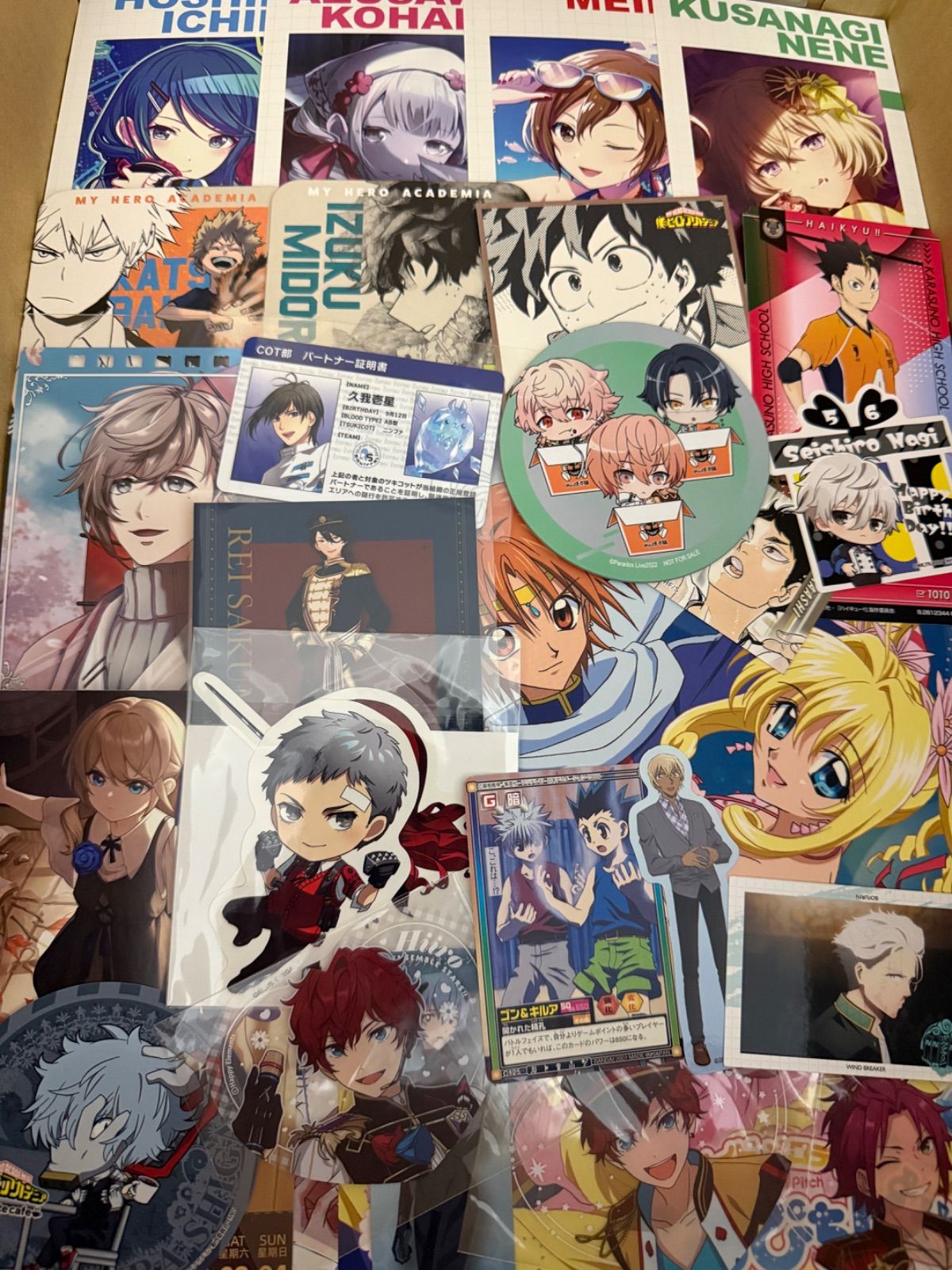 紙類 アニメ ゲーム まとめ売り 大量 コースター ポストカード