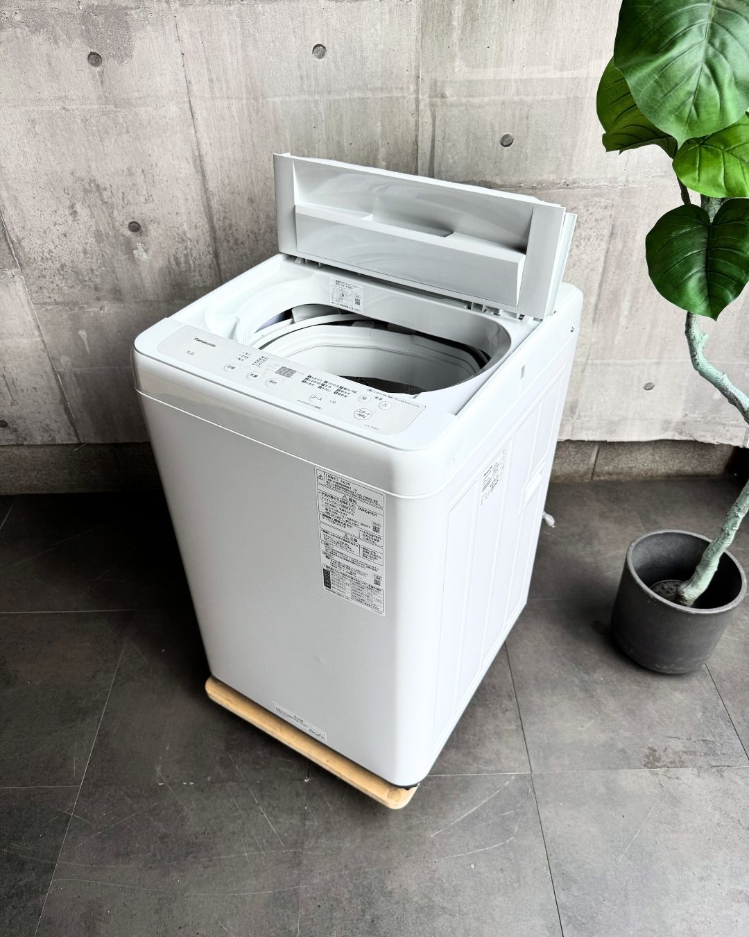 設置まで✨ Panasonic 一人暮らし洗濯機 5kg✨ 2023年製⭕️ - メルカリ