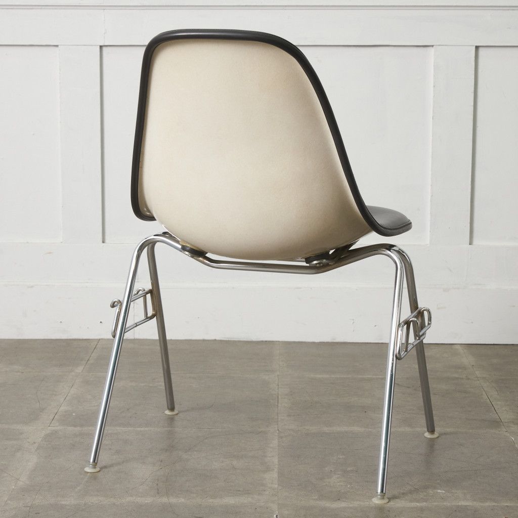 イームズシェルチェアー　ハーマンミラー社　ビンテージ ハーマンミラー社製イームズ サイドシェルチェア(ロビンズエッグブルー