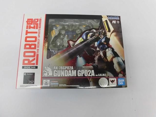 プラモデル ROBOT魂 RX-78 GP 02 A ガンダム試作2号機 ver. A.N.I.M.E. 機動戦士ガンダム0083 STARDUST MEMORY