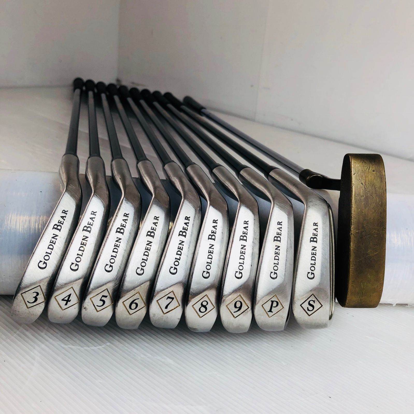 豪華 13本 GOLDEN BEAR ゴールデンベアー メンズ ゴルフ クラブ セット