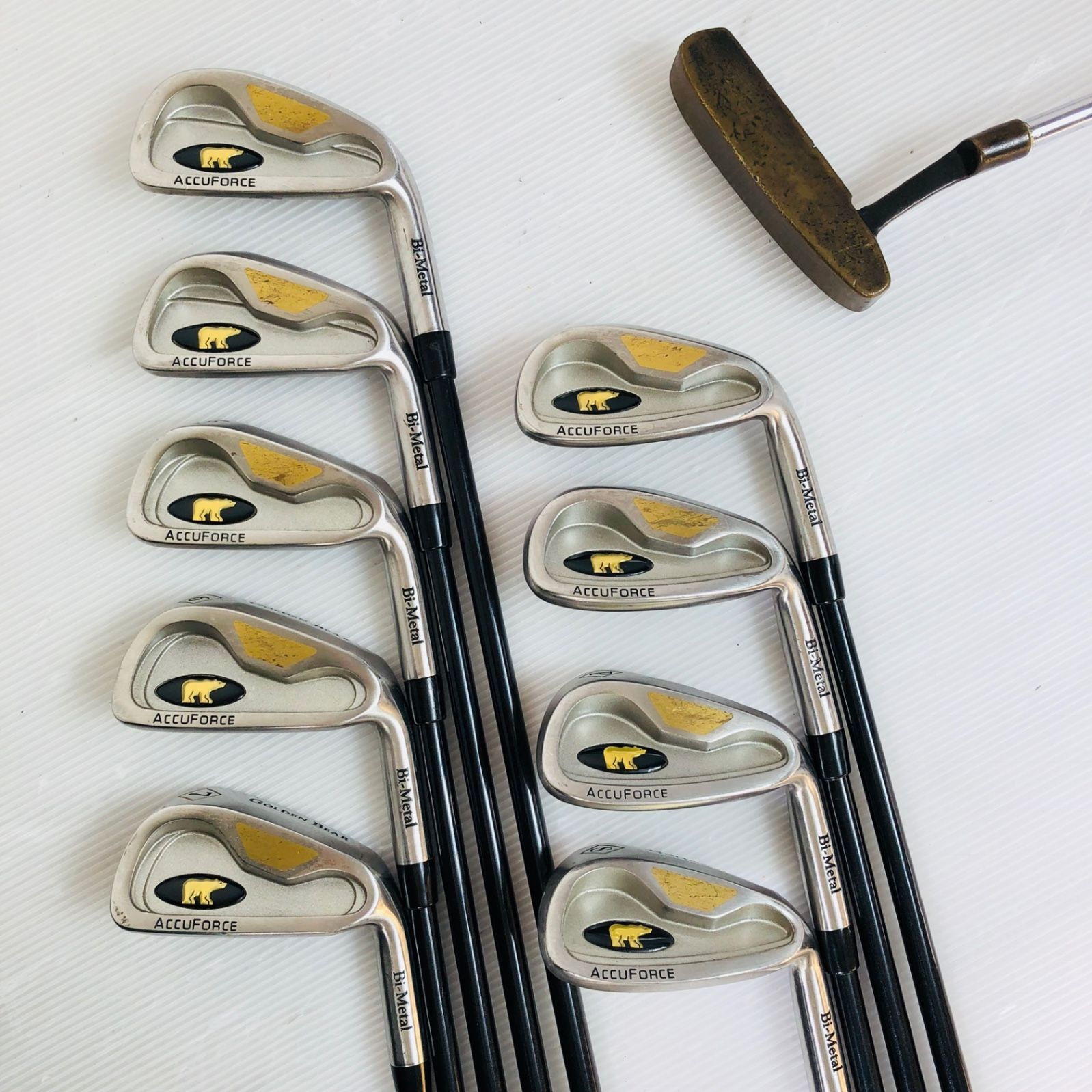 豪華 13本 GOLDEN BEAR ゴールデンベアー メンズ ゴルフ クラブ セット