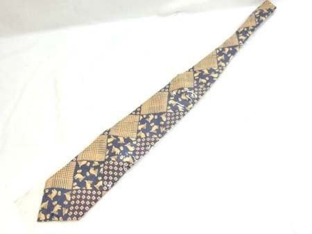 エミリオプッチ Emilio Pucci ネクタイ 剣先幅10㎝ シルク メンズ 経年