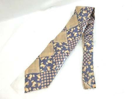 エミリオプッチ Emilio Pucci ネクタイ 剣先幅10㎝ シルク メンズ 経年
