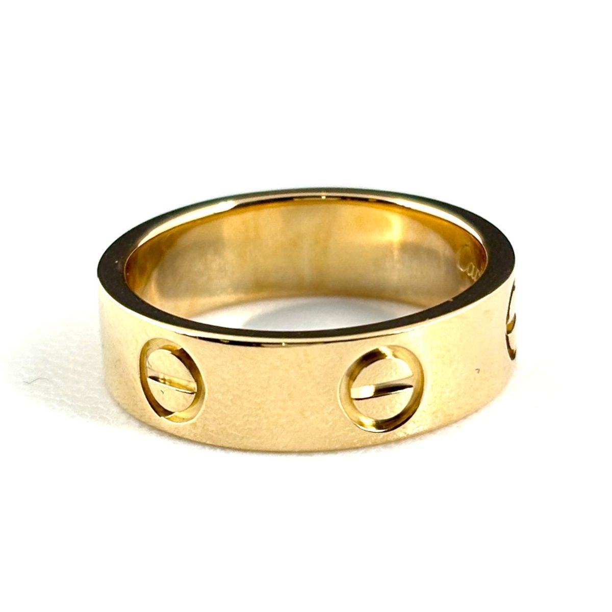 カルティエ CARTIER ラブ リング YG イエローゴールド 指輪 リング