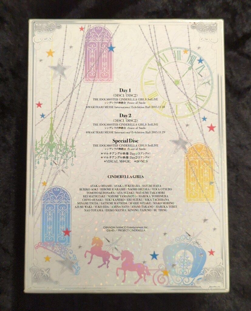 ライブ/イベントBlu-ray アイドルマスターシンデレラガールズ 3rdLIVE