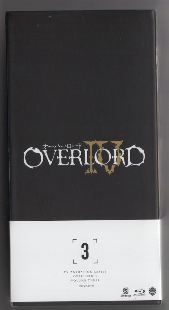 アニメBlu-ray 初回 オーバーロードIV 全3巻 セット