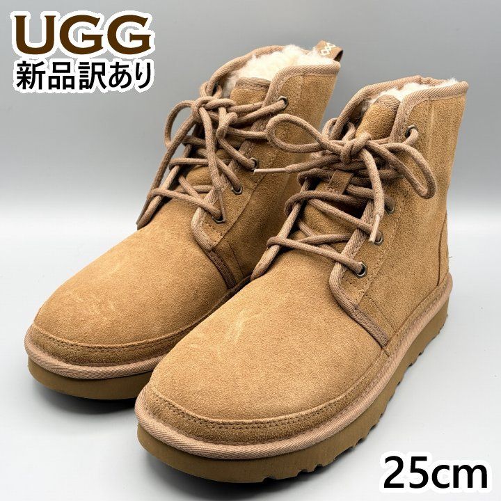UGG ムートンブーツ チェスナット USA7/JP25cm ニューメルハイ メンズ