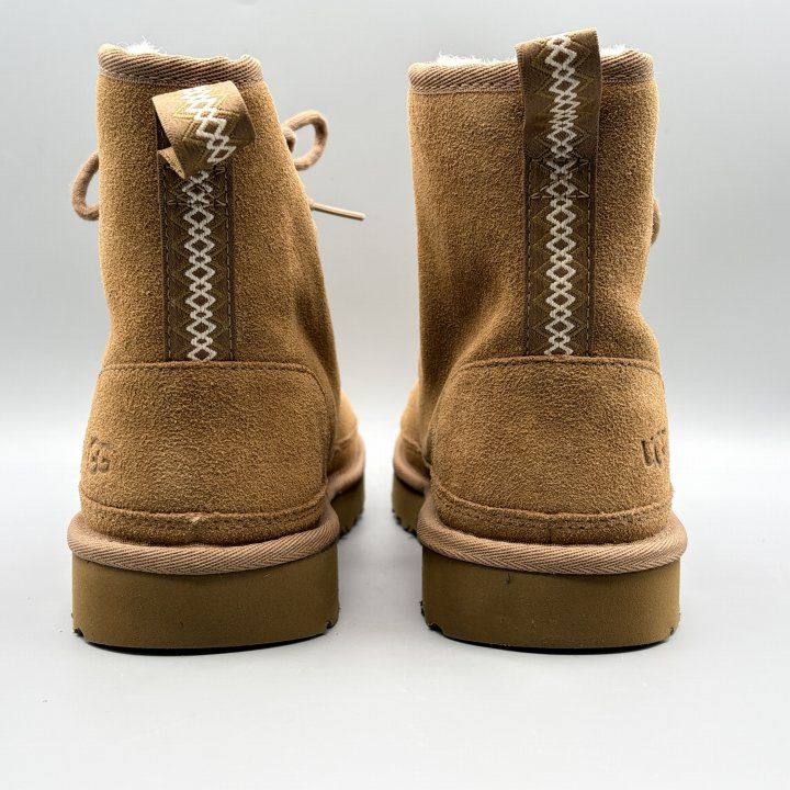 UGG ムートンブーツ チェスナット USA7/JP25cm ニューメルハイ メンズ