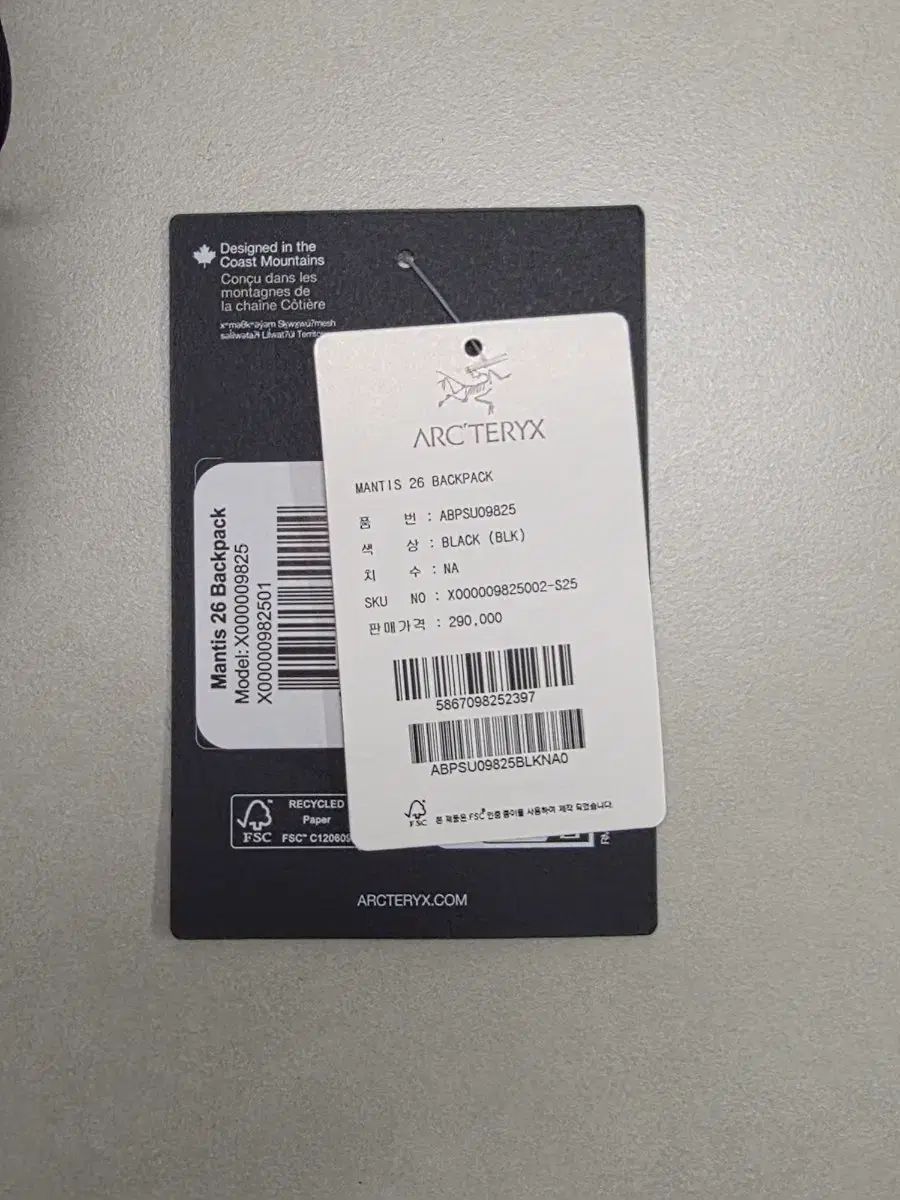 ARC TERYX アークテリクス Mantis 26 バックパック ブラック