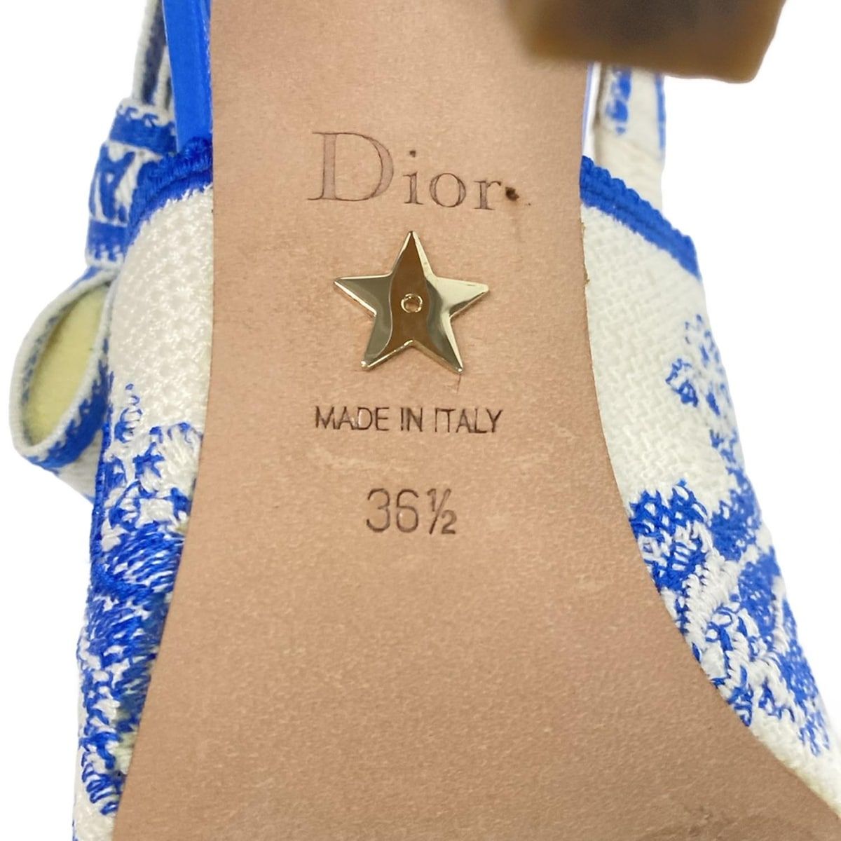 Christian Dior ロゴ入りサンダル 36 1/2 DIOR/ChristianDior(ディオール/クリスチャンディオール) サンダル 36