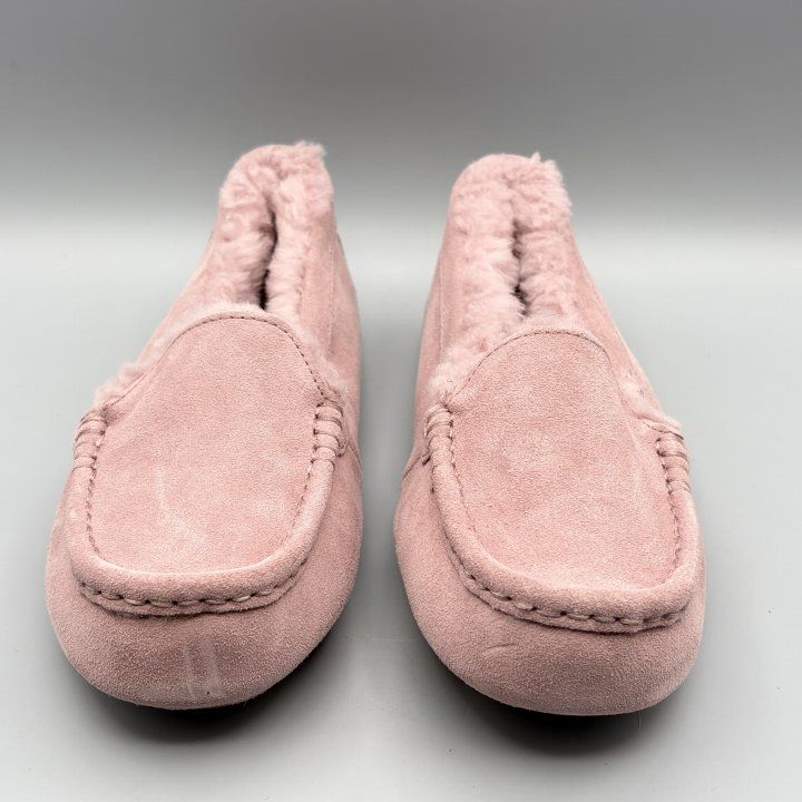 UGG モカシンスリッポン ムートンシューズ ラベンダーシャドー USA7