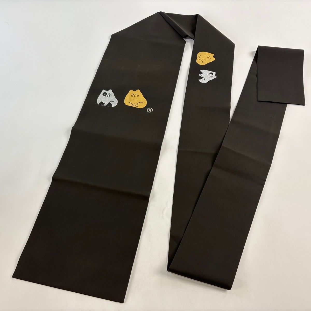 アンティーク帯 名古屋帯 鞠 金銀糸 黒色 AO-3112 アンティーク帯 名古屋帯 鞠 金銀糸 黒色 AO-3112