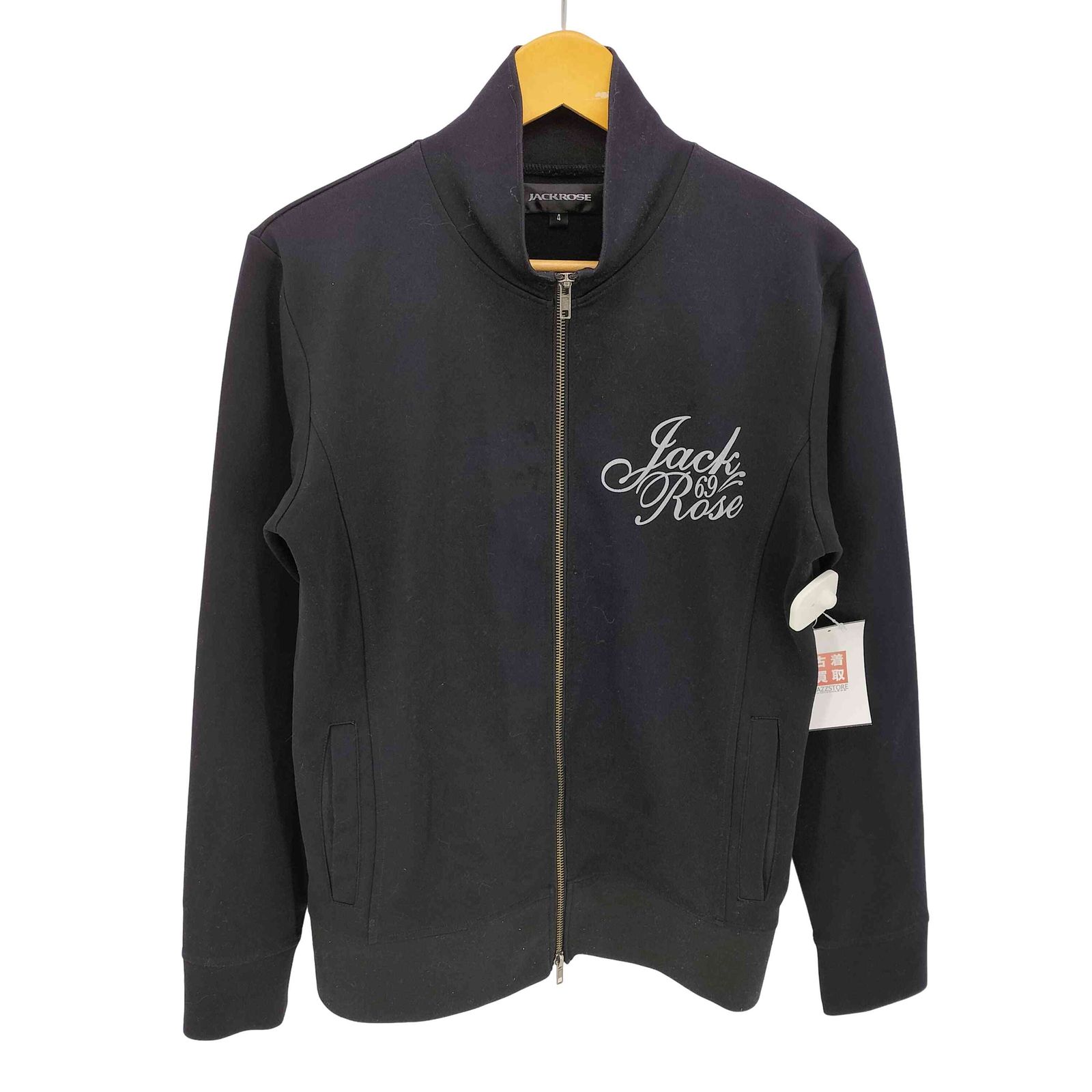 ジャックローズ JACKROSE 両面 プリント ダブルジップ トラック 