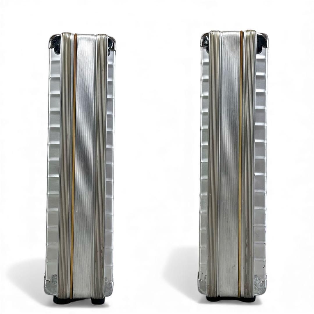 レア】 RIMOWA リモワ トパーズ アタッシュケース アルミ シルバー