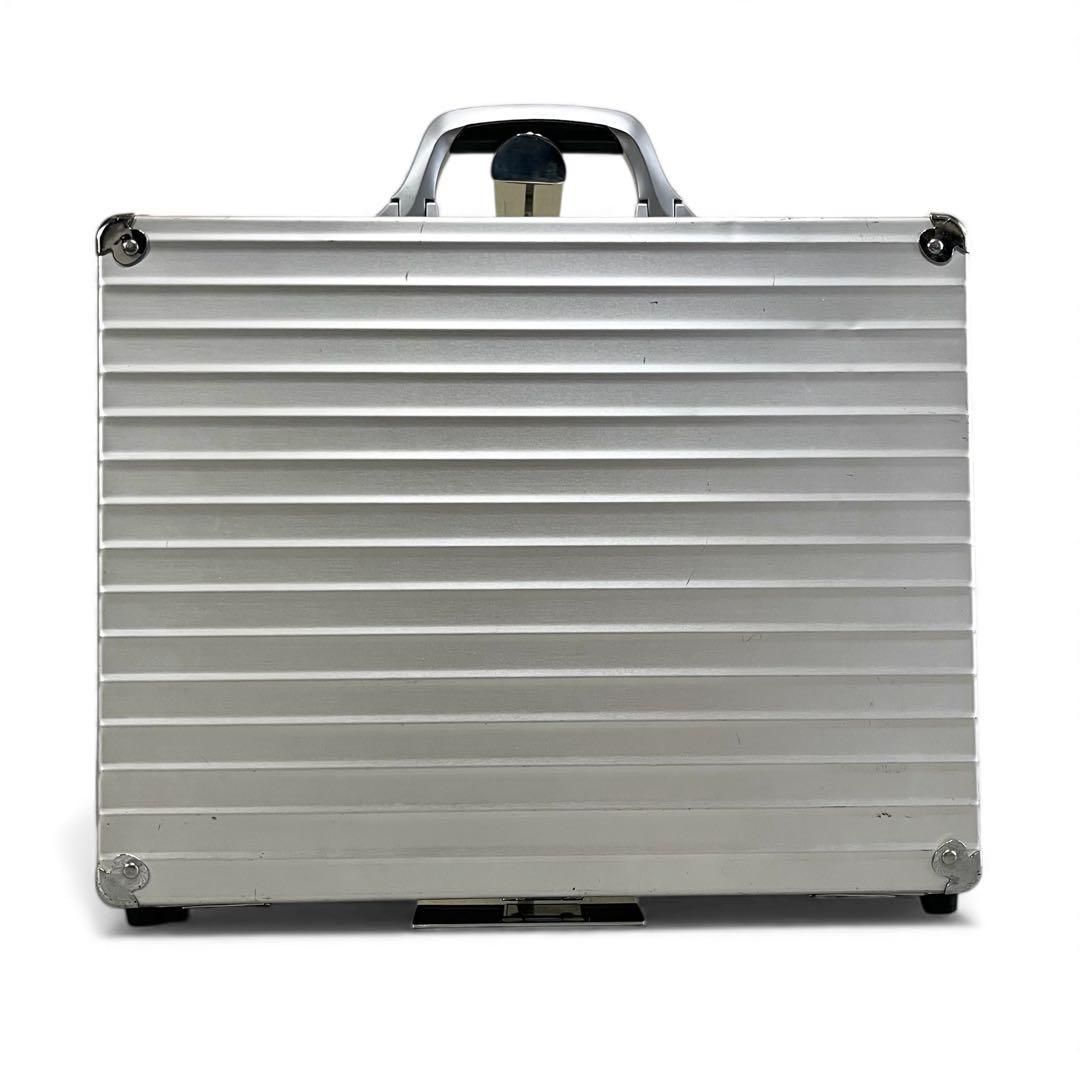 レア】 RIMOWA リモワ トパーズ アタッシュケース アルミ シルバー