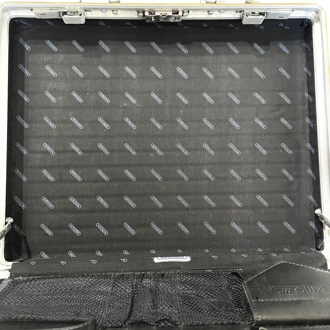 レア】 RIMOWA リモワ トパーズ アタッシュケース アルミ シルバー
