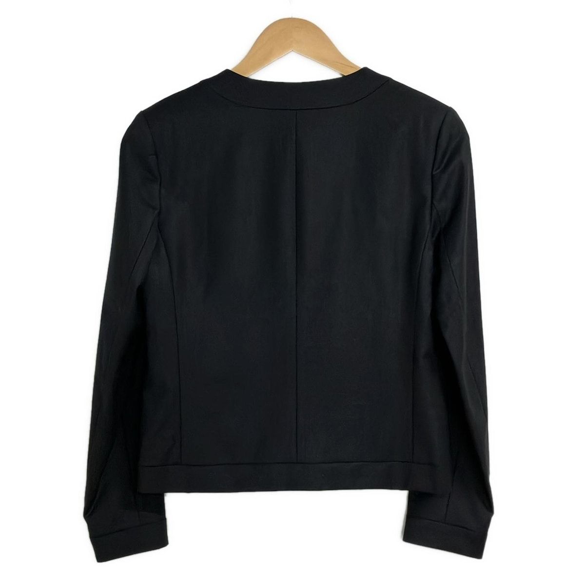 【美品】Theory luxe　セオリーリュクス　ウォッシャブルブラウス　黒　Ｍ セオリーリュクス ウォッシャブルブラウス 38 黒