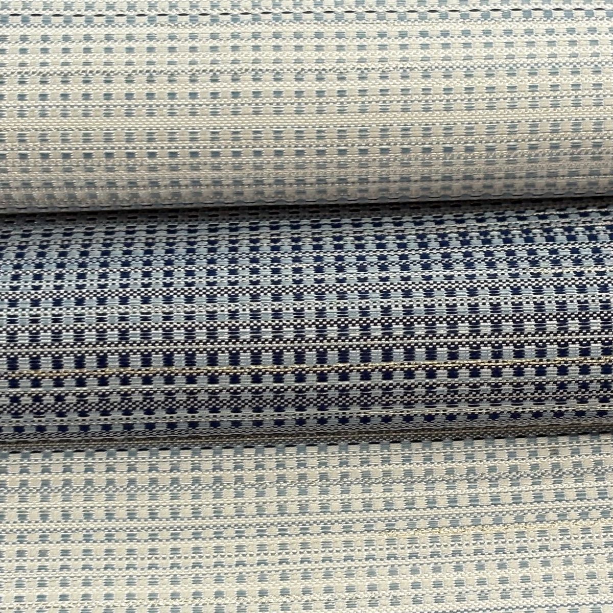 天然阿波藍　現代の名工　佐藤昭人　帯　灰汁発酵建本藍染本藍染　袋帯 大蔵ざらえセール】【現代の名工 阿波藍師・佐藤昭人】 特選藍染小紋