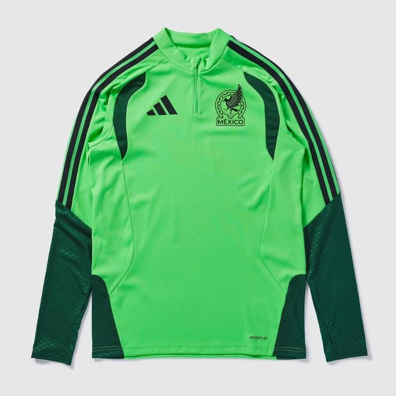 【送料無料・匿名配送】adidas アディダス メキシコ代表 2026 ドリル トップ 緑 並行輸入 新品 正規品 2026W杯モデル
