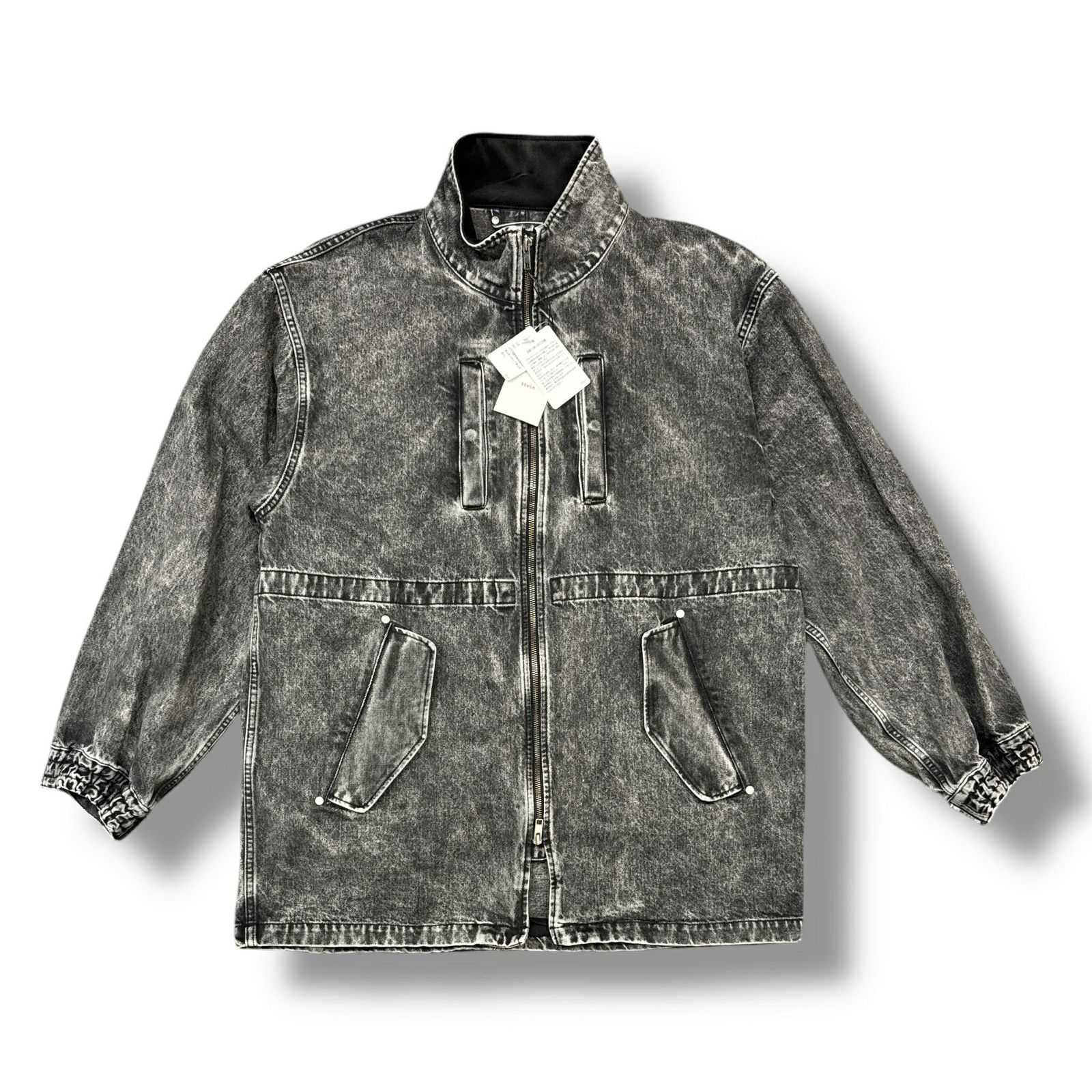 参考上代107800円 未使用 stein(ssstein) CHEMICAL BLEACHED DENIM