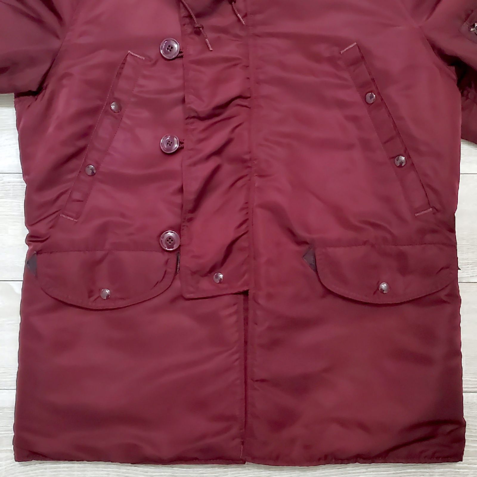ALPHA INDUSTRIES アルファ□美品 1980s vintage USA製 N-3B フライト