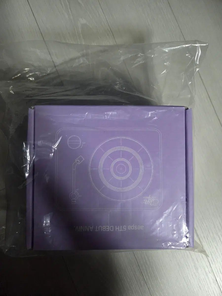 aespa（エスパ） 5周年 ブルー トゥ スピーカー ウィンター バージョン