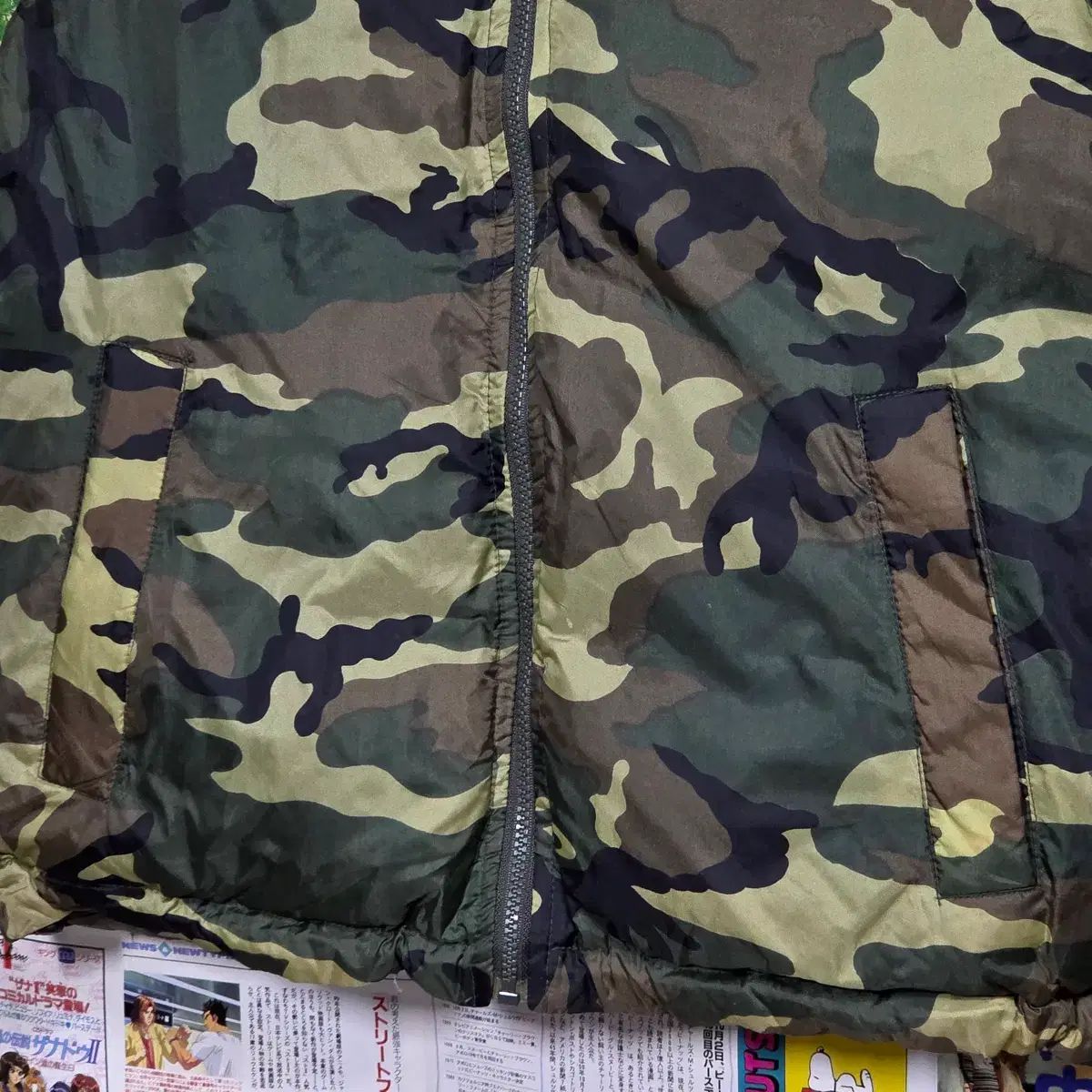 リバーシブル ダウンベスト ネイビー カモフラージュ 楽天市場】ダウン