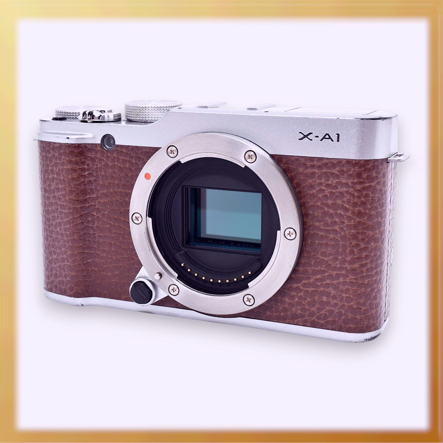 Fujifilm X-A1 一眼レフ ブラウンカメラ ♪ Fujifilm X-A1 一眼レフ ブラウンカメラ ♪ 富士フイルム FUJIFILM X