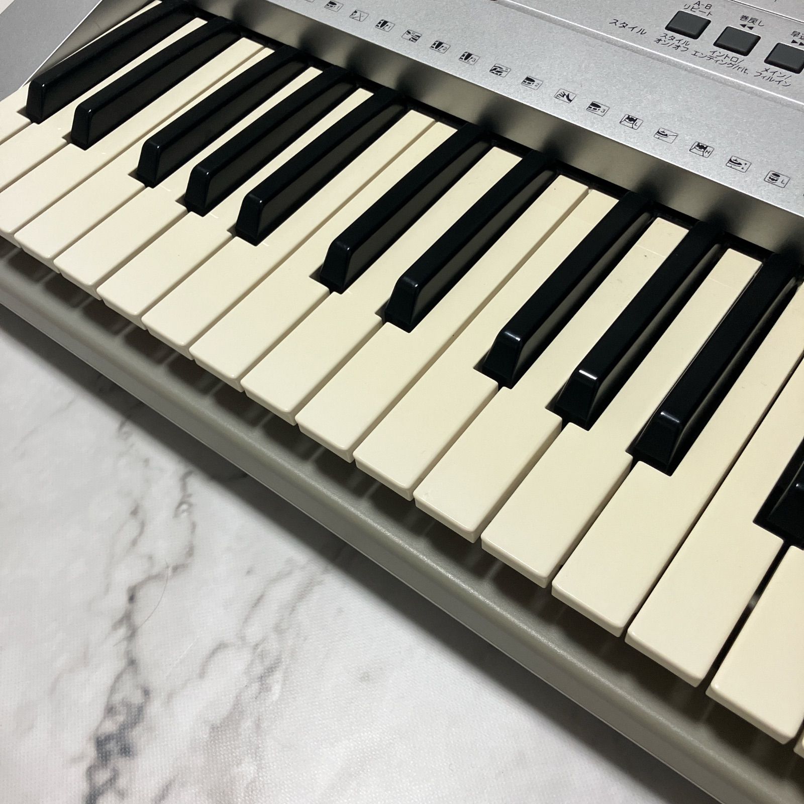 ヤマハ YAMAHA PSR-E344 電子キーボード 61鍵盤 14年製 譜面台付き