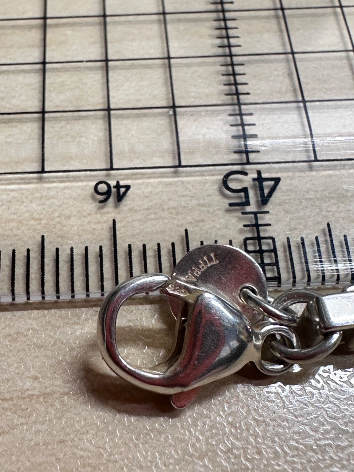 TIFFANY&Co. ティファニー ベネチアン ネックレス 925 35.2g 付属品 箱