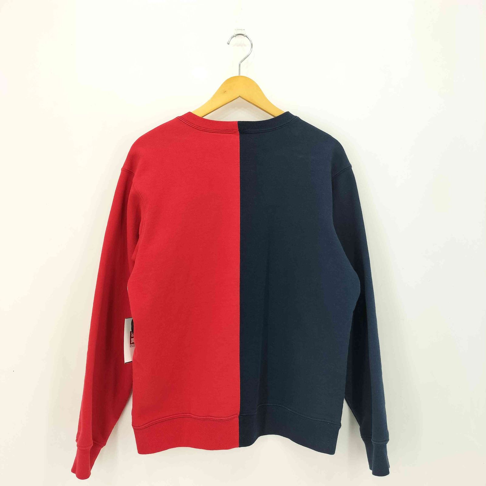 シュプリーム Supreme Split Crewneck Sweatshirt ツートンカラー