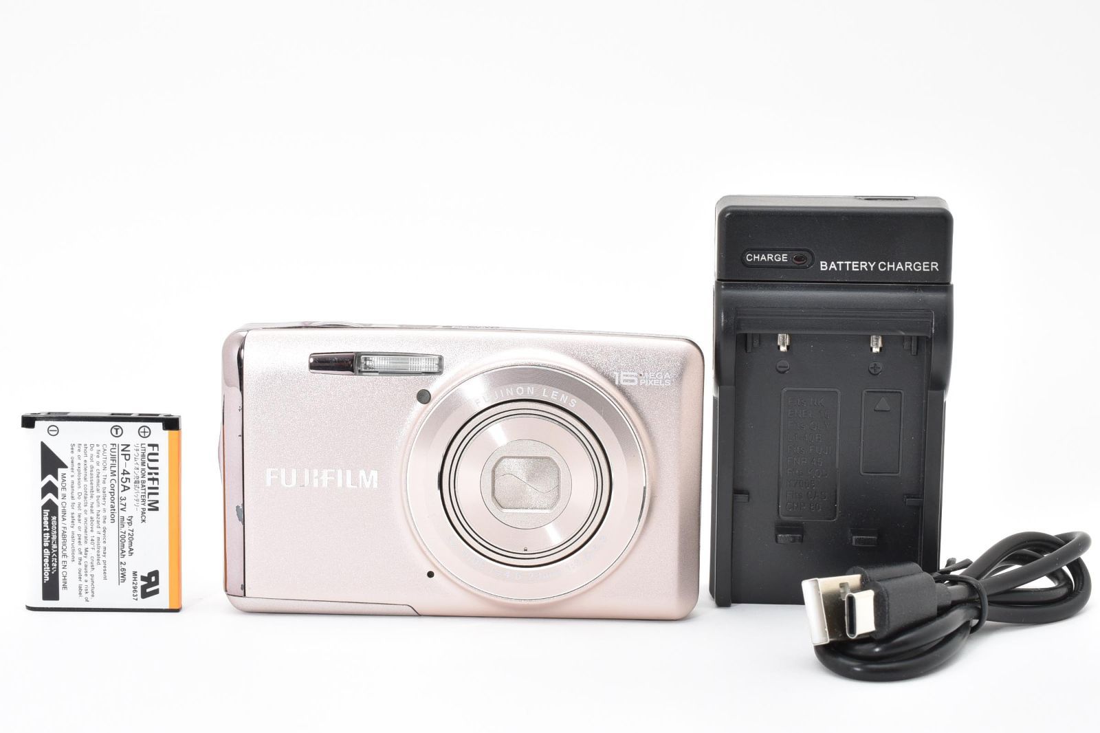 良品・完動品】FUJIFILM FinePix JX700 ピンク 動作確認済 富士