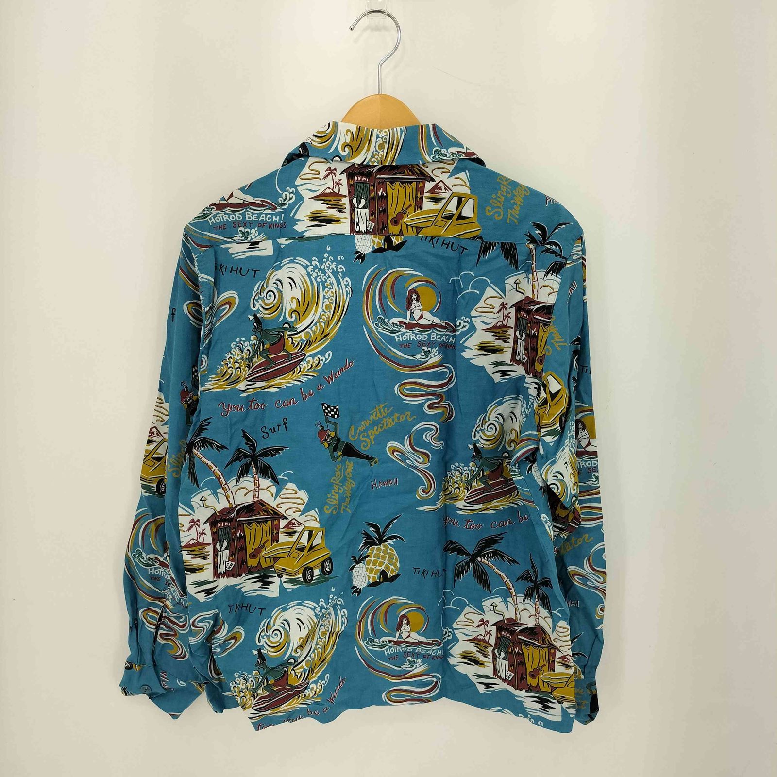 ウィアード WEIRDO WEIRDO HUT - L/S SHIRTS ロングスリーブ アロハシャツ メンズ JPN：S 
