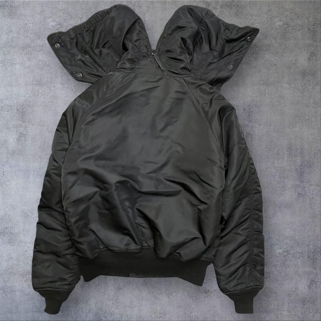 美品 アルファインダストリーズ N-2B フライトジャケット M ブラック