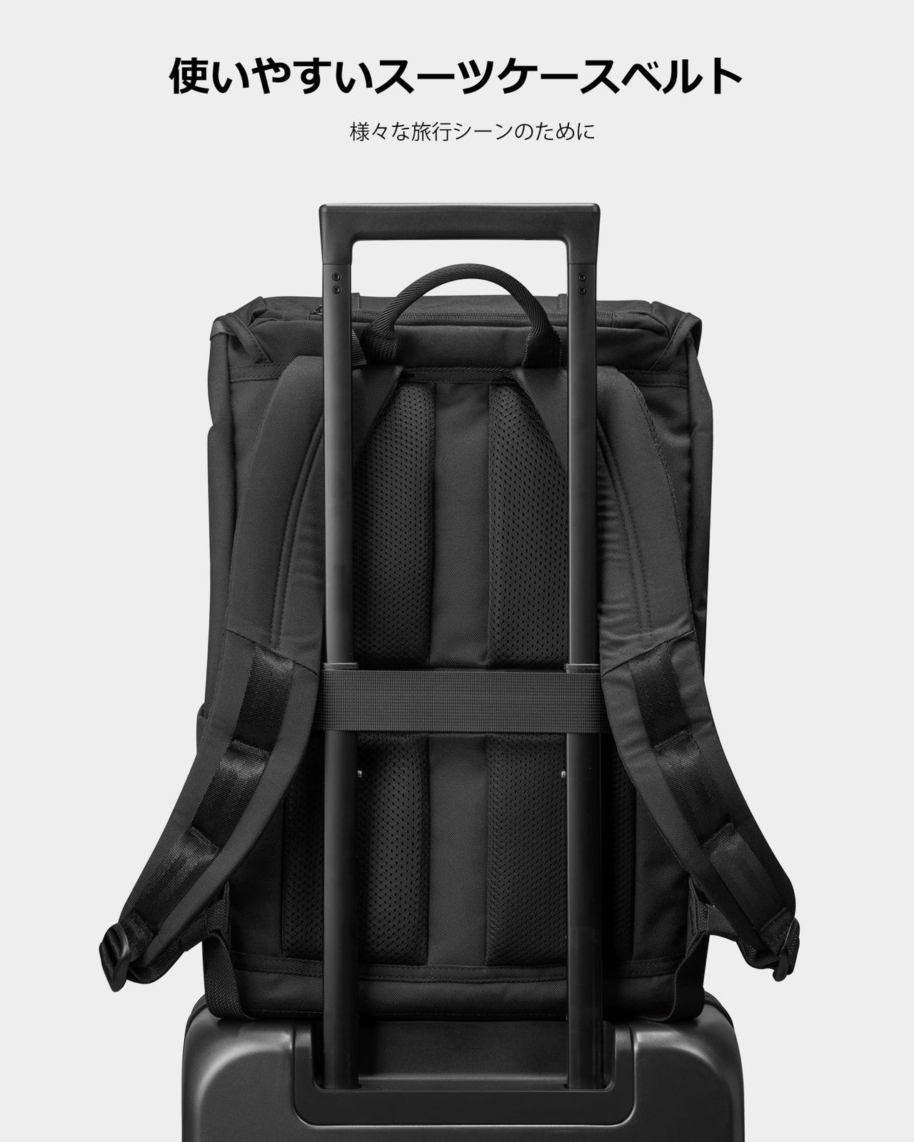 tomtoc] リュックサック 22L バックパック 大容量 ディパック 軽量