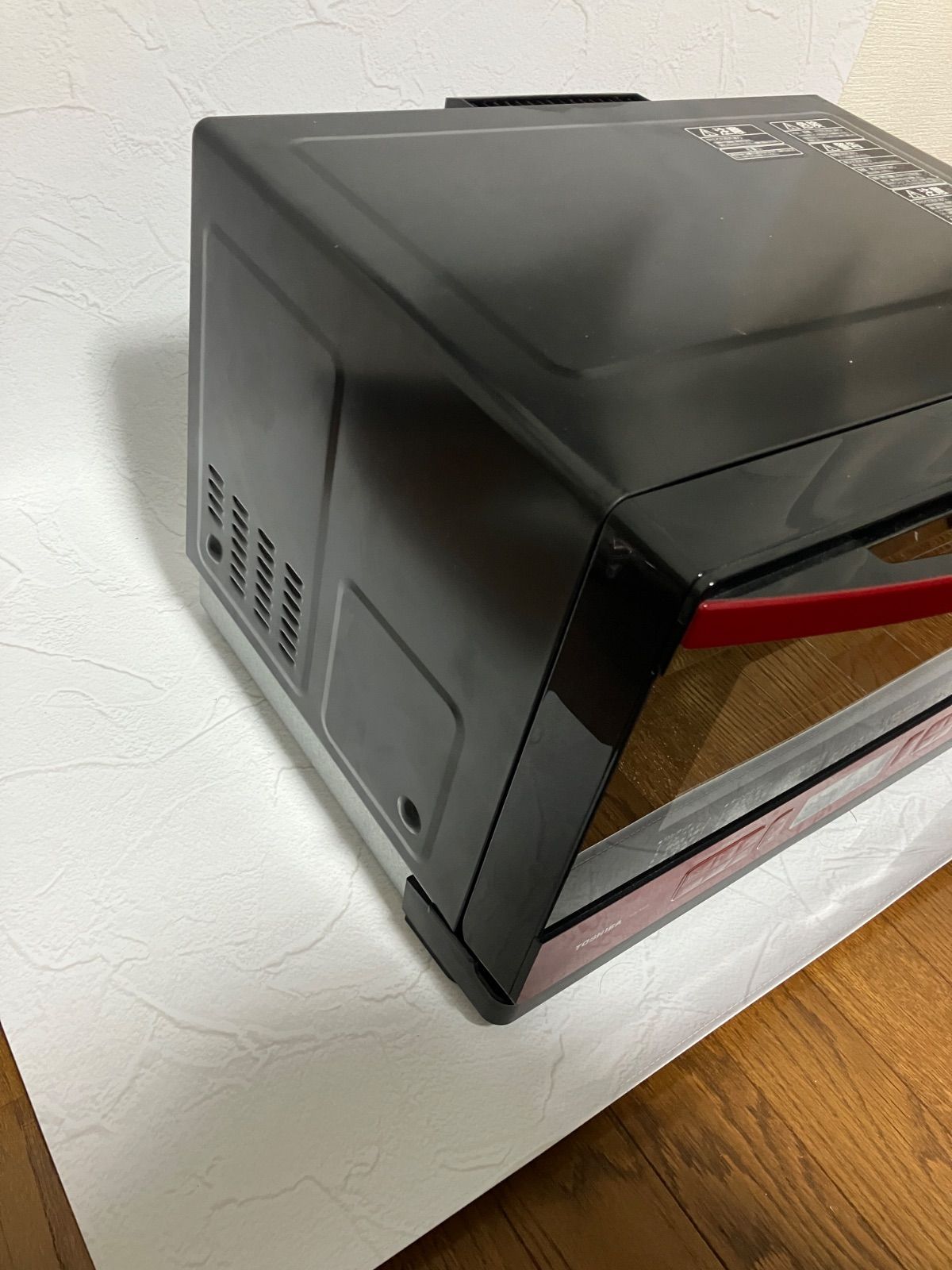 TOSHIBA ER-M6E 電子レンジ 15年製 動作確認済み 角皿 トレイ 取説