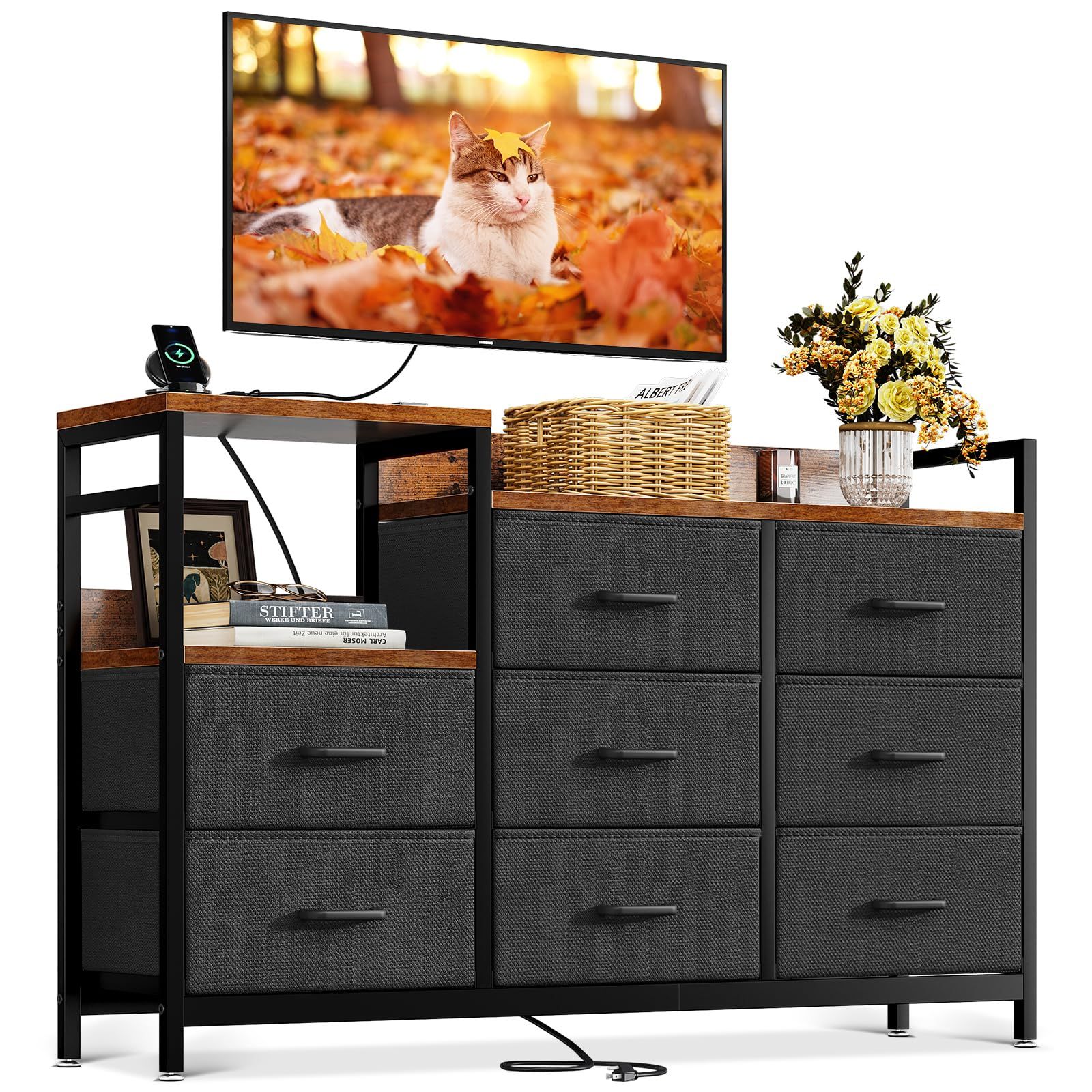 AODK チェスト タンス 収納ケース 引き出し 衣類収納 リビング収納