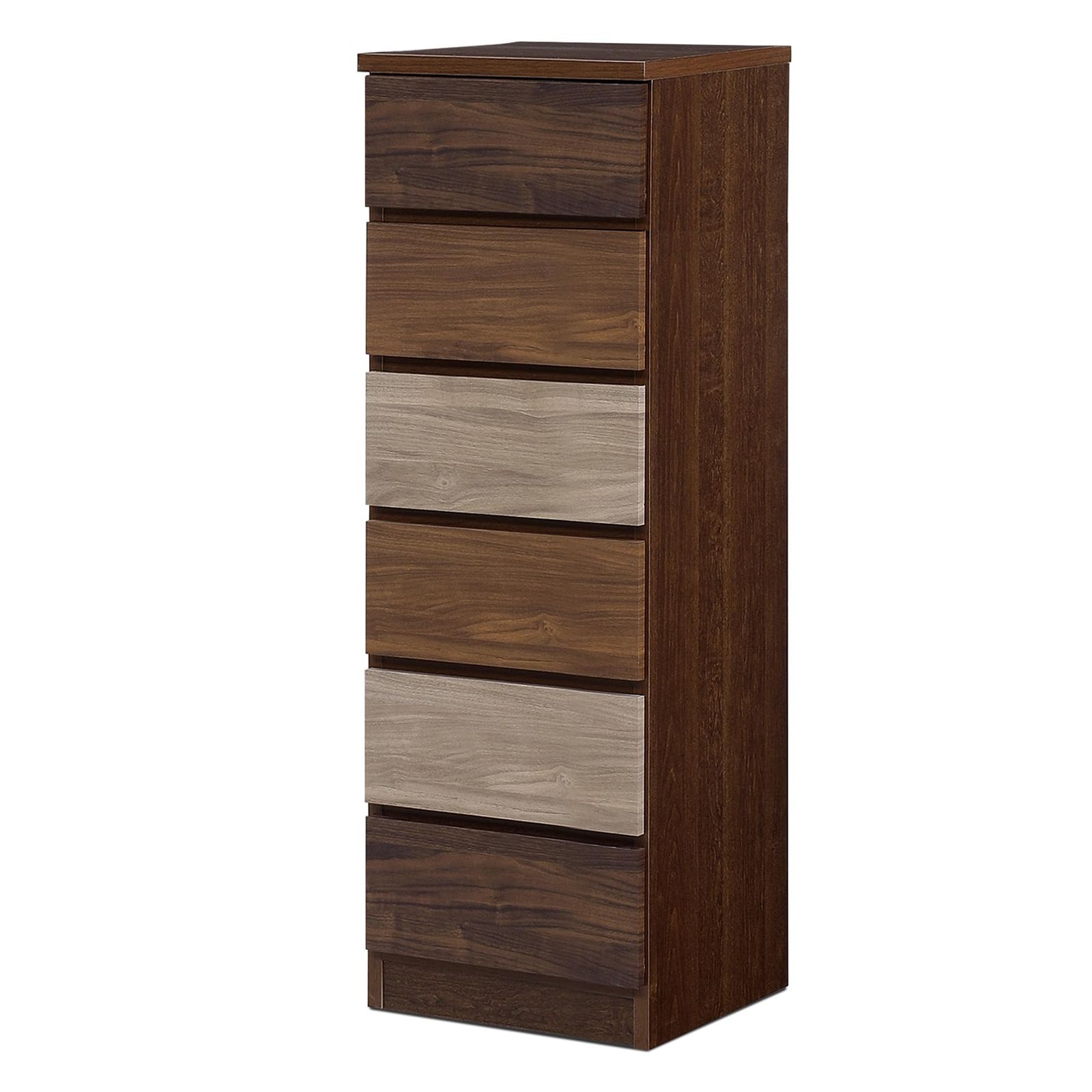 関家具(sekikagu) nakakei チェスト タンス 衣装ケース 40cm幅6段