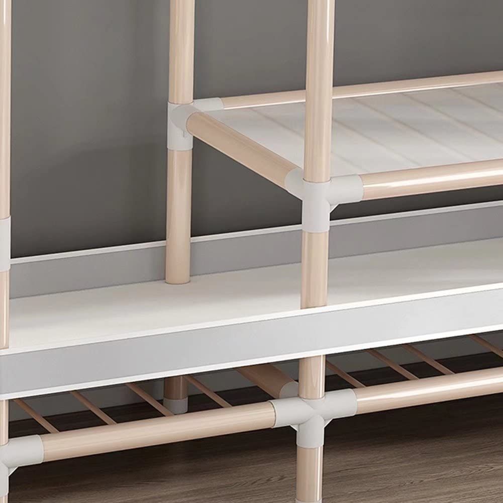 SUKIZUKI ワードローブ カバー付き 頑丈 大容量 ストレージ