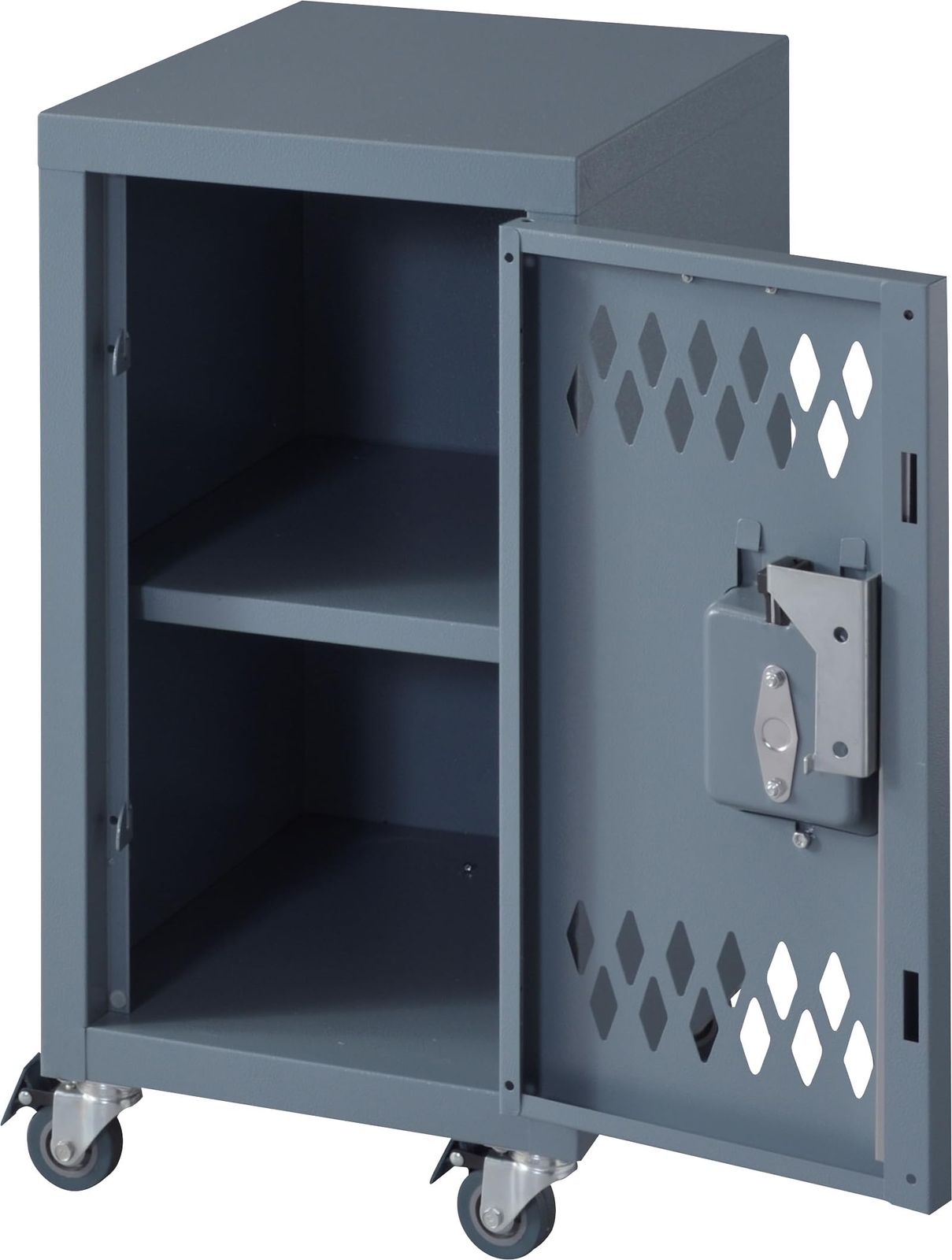 東谷(Azumaya-kk) チェスト グレー 幅30.5×奥行38.5×高さ60cm ロック